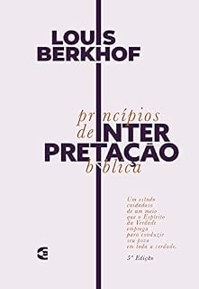 Livro Princípios de interpretação bíblica
