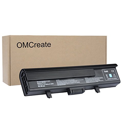 OMCreate Laptop Battery for Dell XPS M1530 / Dell XPS 1530 , fits P/N TK330 RU006 GP975 XT828 XT832 RN897 RU028 RU030 RU033 - 12 Months Warranty [6-Cell Li-ion]