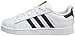 adidas Originals Superstar I Basketball Fashion Sneaker (Infant/Toddler),White/Black/White,9 M US Toddler