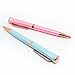 Creoly Rose Gold and Silver Cute Ballpoint Pen Gift Set For Women - Refillable Aesthetic Pen Set With Black Ink, by Elmina