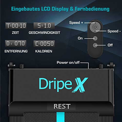 Dripex-Laufband-elektrisch-leise-Treadmill-1-6-kmh-einstellbar-500W-Motor-mit-Fernbedienung-und-LCE-Display-einfach-zu-transportieren-und-zu-lagern-geeignet-fuer-Buero-und-zuhause-OrangeBlau