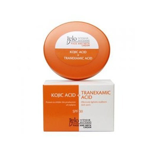 NEW Just Released Belo Essentials Tranexamic +Kojic acid Intensive Whitening Face And Neck Cream Spf 30