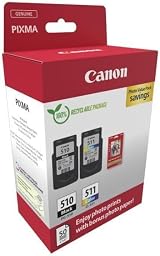 Canon PG-510 CL-511 Ink Cartridges 2 Pack Black Colour Photo Paper 4x6 view 8