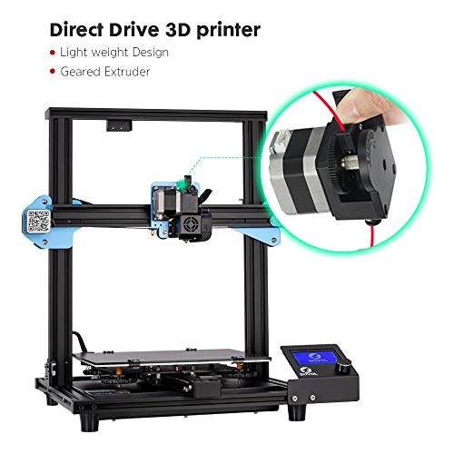 Sovol SV01 3D Printer Upgrade 95% Pre-Assembled with Direct Drive Extruder Meanwell Power Supply and Glass Plate Built-in Thermal Runaway Protection 280x240x300mm