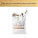 Pop Fizz Designs Bridesmaid Bags | Bridesmaid Tote bags Pack of 6 | Maid of Honor Tote Bag | Bride Canvas Bag