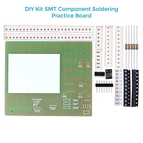 WHDTS 1.5mm SMT Components Solder Kit Practice PCB Board Electric DIY Kit Learning Training Suite - //medicalbooks.filipinodoctors.org