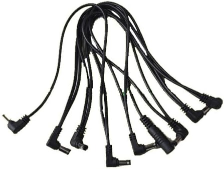 1 To 8 Daisy Chain Cable Guitar Effects Pedal Power Supply Splitter Cable