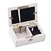 Cottage Garden True Friends Hard to Find Petite Locket Distressed Natural Music Box Plays Wonderful World
