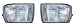 TOYOTA 4RUNNER PAIR SIGNAL LIGHT 03-05 NEW