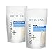 Dead Sea Salt SuperSalt (2 Pack) with Colloidal Oatmeal, Lavender and Chamomile - Skin Repair. Soothing for Dry, Itchy Skin. Foot Soaking & Relaxation.