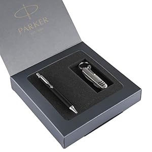 Parker Profile Matte Black Ball Pen with Swiss Knife