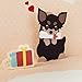 Hallmark Pop Up Birthday Card (Chihuahua with Present)