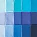 Connecting Threads Color Wheel Premium Precut Quilting Fabric Bundle Fat Quarters (Ocean Depths)