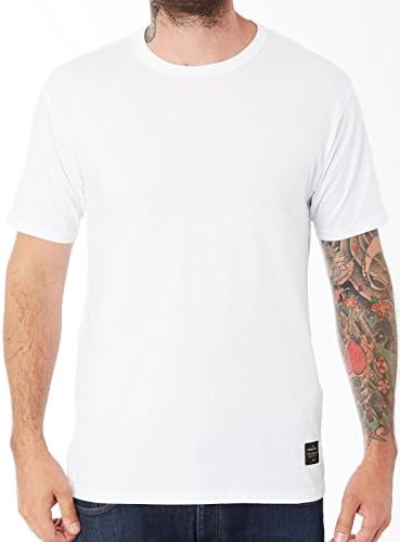 Levis Skateboarding Jet Black-Bright White 2 Pack T-Shirt (L, White)
