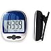 Sandistore LCD Run Step Pedometer Walking distance Calorie Counter (Blue)