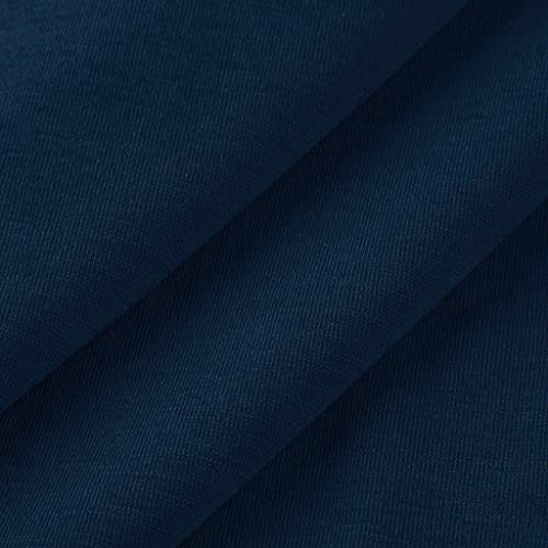 TOTOD Dress, Womens Summer Casual Solid Loose Dresses -Ladies Evening Long Maxi Dress Multi-Code（4023-Navy，XXL） - Thumbnail 6