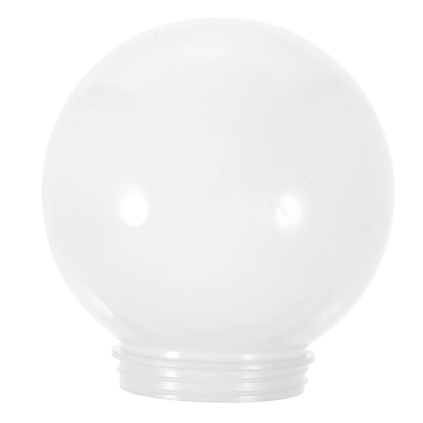 CAXUSD Globe Lampshade Outdoor Post Mount Ball Lamp Shade Replacement Cover for Wall Light Fixtures Suitable for Garden and Patio Lighting