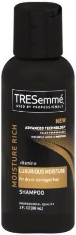 TRESemme Moisture Rich Shampoo, 3 Fl. Oz. Travel Size, 2 Pack