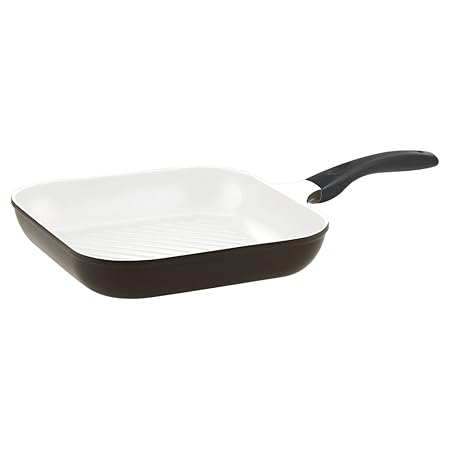 culinario Grillpfanne, 28 x 28 cm, anthrazit, antihaft-cerathermplus-Beschichtung und induktionsgeeignet