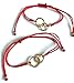 SIFRIMANIA Endless Love Mother and Daughter Matching Bracelets Set of 2 Red String