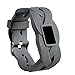 I-SMILE Replacement Wristband With Secure Clasps for Garmin Vivofit 3 Only(No tracker, Replacement Bands Only) (Pack of 10)