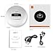 Portable CD Player, Personal CD Player with Stereo Earbuds/LCD Display/USB Power Cable, Compact Disc CD Player with Electronic Skip Protection and Anti-Shock Function, Silver