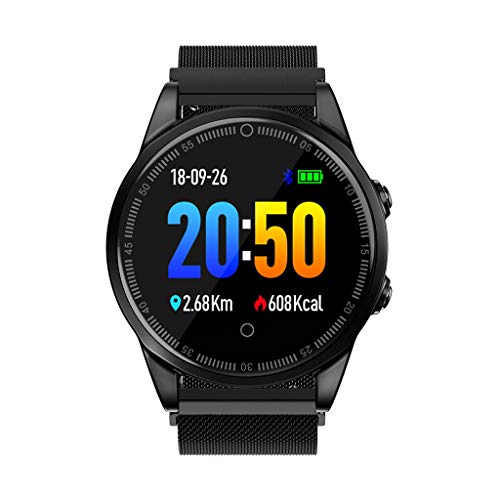 WUAI Fitness Tracker Bluetooth Smart Watch with Heart Rate Monitor Call Reminder