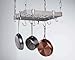 Concept Housewares PR-40902 Stainless-Steel Hanging Pot Rack, Square