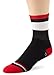 DeFeet Men's Aerator Tall Grupetta Red Sock, Black, Medium