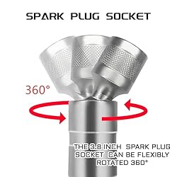 Hirificing Spark Plug Socket 14mm&16mm Magnetic