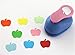 CADY Crafts Punch 2.5 cm Paper Punches EVA Handmade Punches Flower (Apple)