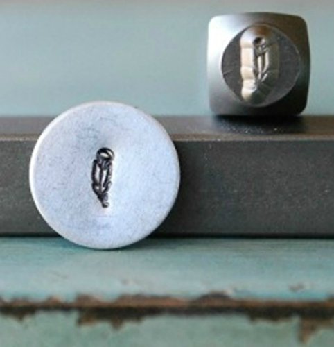 Brand New Supply Guy 5mm Indian Feather Metal Punch Design Stamp CH-72