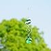 H&D HYALINE & DORA 30mm Crystal Ball Chandelier Prism Ornaments Hanging Suncatcher (Green)
