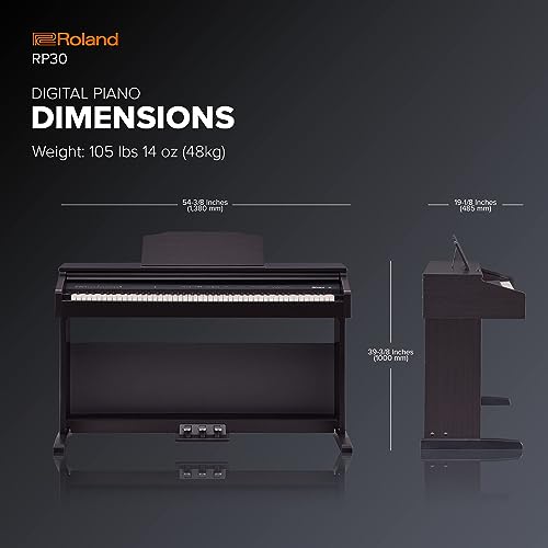 Roland RP30 Digital Special Edition Piano with Superior Sound in a
