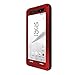 Feitenn Sony Xperia Z5 Case, Rainproof Shockproof Hard Military Aluminum Metal Heavy Duty Armor Gorilla Glass Dust/Dirt/Snow Proof Water Resistant Case for Xperia Z5 Outdoor Sport use (Red)