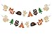 Muhuyi Woodland Creatures Banner And Forest Animals Friends Cake Toppers For Birthday Wedding Baby Shower Party Decor