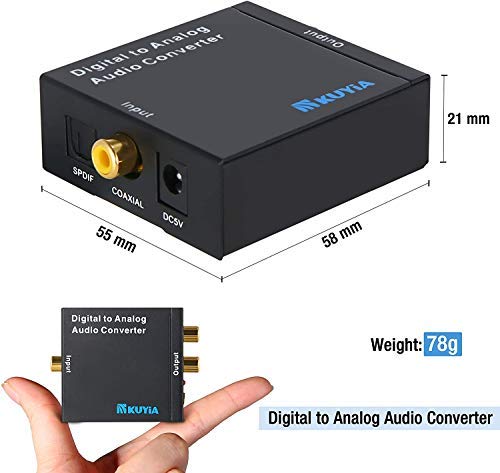 6 Digital+Converter+Optical+Coaxial+Adapter