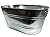 FixtureDisplays Galvanized Metal Ice Bucket Beverage Beer Drink Party Cooler Bucket 15358-NF