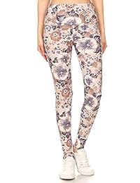 Leggings Depot Yoga Waist REG Plus Leggings suaves mantecosos para dama