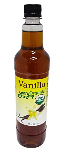 Joe's Syrup Organic Flavored Syrup, Organic Vanilla, 750 ml - Thumbnail 7