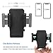 Cell Phone Holder for Car, suily Universal Adjustable Gooseneck Cup Holder Cradle 360 Degree Rotatable Car Mount for iPhone Xs/XS Max/X/8/7 Plus/Galaxy S10/S9/S8/S7 Edge/Huawei Smartphones(Black)