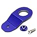 Auto Dynasty Compatible with Honda Civic EK Billet Aluminum Radiator Stay Mount Bracket+Washer (Blue)
