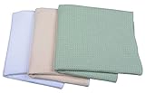 Sinland Waffle Weave Microfiber Kitchen Towels Dish Cloths 16 Inch X 24 Inch 3 Pack Assorted Color