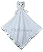 Custom Catch Personalized Teddy Bear Baby Blanket Gift for Boy - Blue