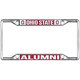 Ohio State Alumni Buckeyes Chrome Tag Frame