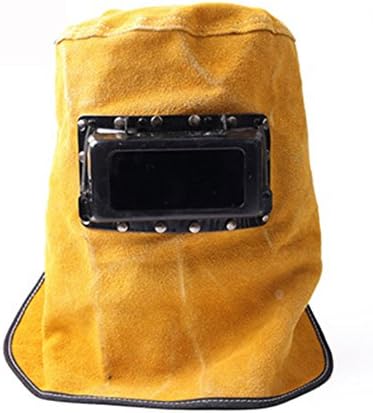 Rely2016 Welding Protective Kit - Welding Gloves, Welding Mask, Welding Apron –Cowhide Split Leather, Splash Proof Heat Resistant – Specialized in Welding Working Protection (Welding Mask)