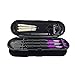 Amnzone Professional Tournament 22 Grams Steel Tip Darts with Hard Case, Aluminum Shafts and Black Coated Metal Barrels and PET Flights, 4 colors available