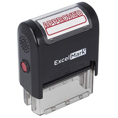 Approved Self Inking Rubber Stamp Red Ink Pricepulse