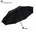 SY COMPACT Travel Umbrella - Lightweight Portable Mini Compact umbrellas-Factory outlet shop (black)