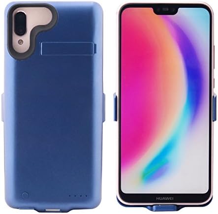 iPromama Huawei Nova 3 Charger CASE-11mm Ultra Thin, Protector Huawei Nova 3 2 in 1 Charging Case-Protective, Slim Huawei Nova 3 Battery Case 12 Month Warranty, Blue